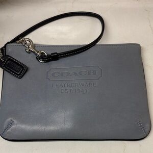 Coach Y2K Wristlet LEATHERWARE Blue